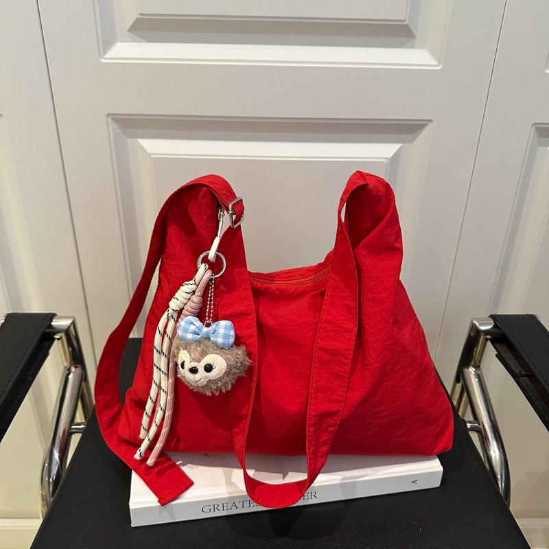 High school students class canvas bag women's new armpit bag women's versatile shoulder handbag women