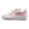 Nike Air Force 1 Coverage Abrasion Resistant Low top Skateboard Shoes Women's White DD8959-100(Team118-)