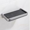 Adhesive Wall-Mounted Bathroom Storage Shelf with Phone Holder