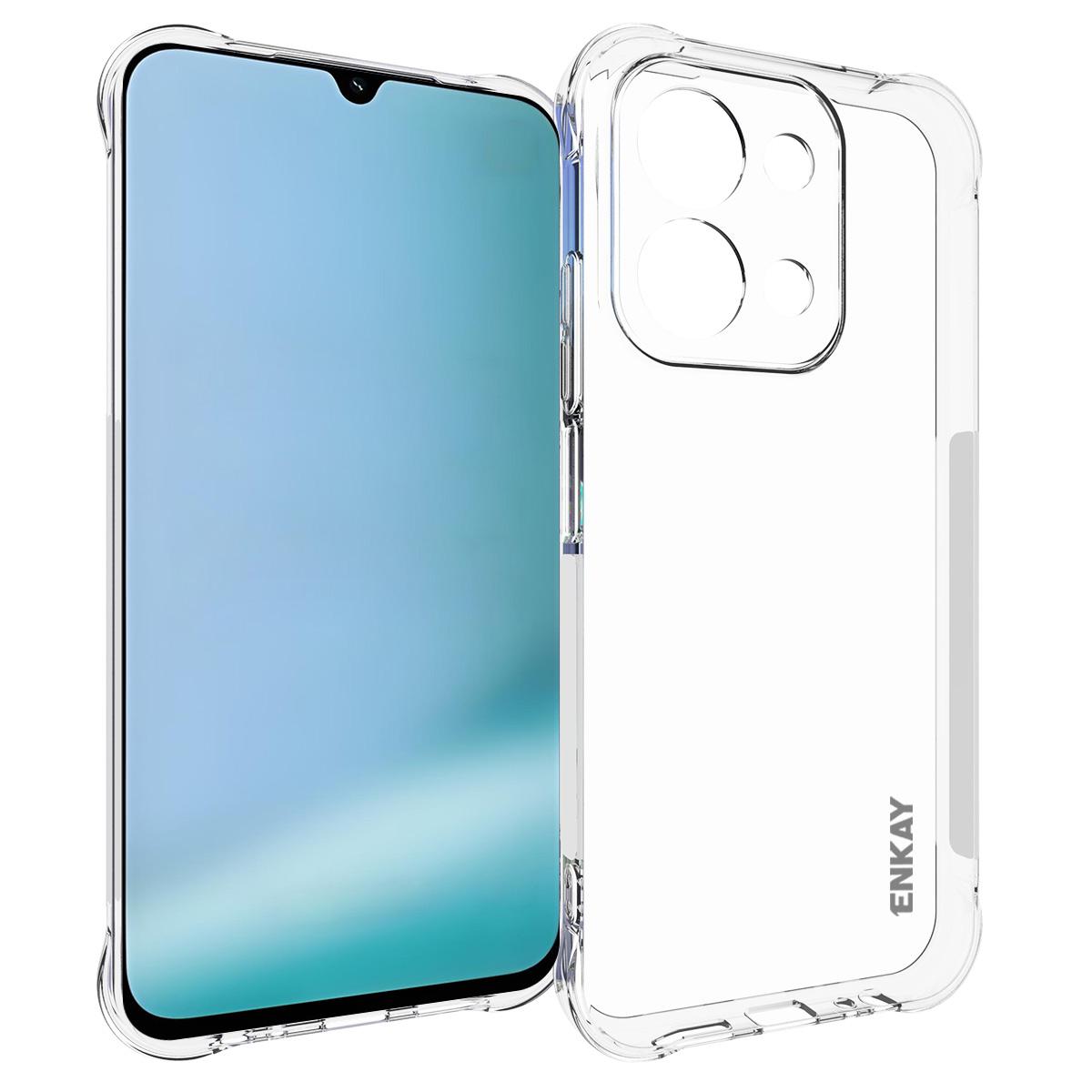 

Для Xiaomi Redmi 15C 4G (Глобальный) (171 мм)/Прозрачный чехол для телефона Xiaomi Poco C85 4G, противоударный, нескользящий чехол из ТПУ Transparent