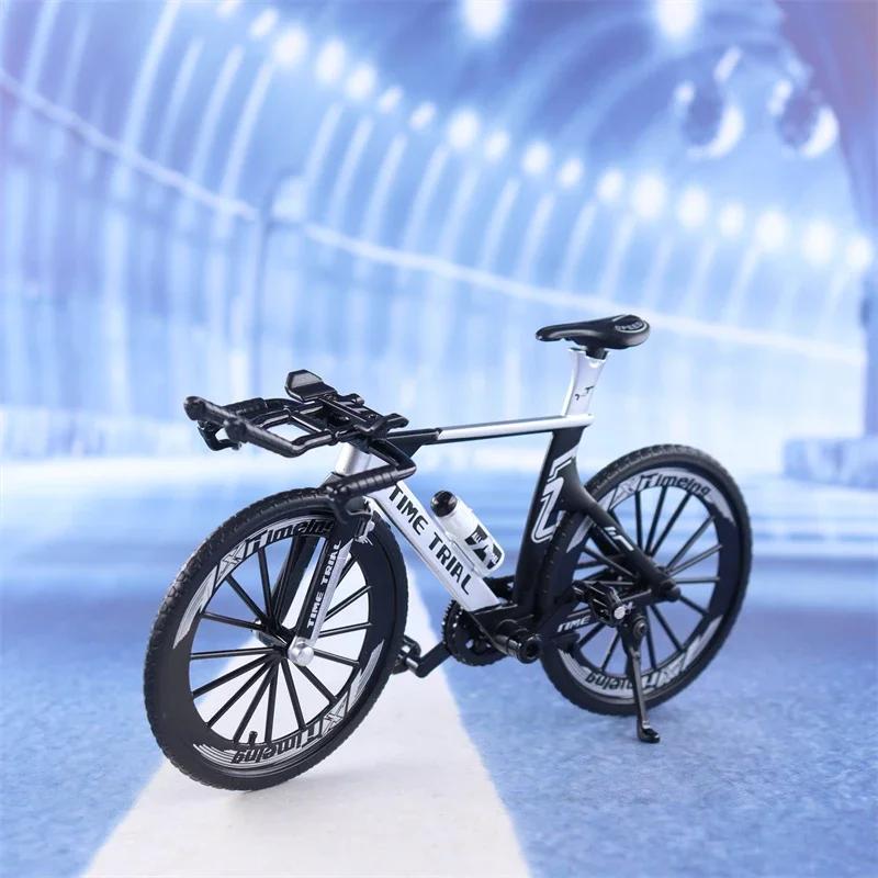 1:10 Mini Model Alloy Bicycle Toy Finger Mountain Bike Pocket Diecast Simulation Metal Racing Funny kids Toys For Children