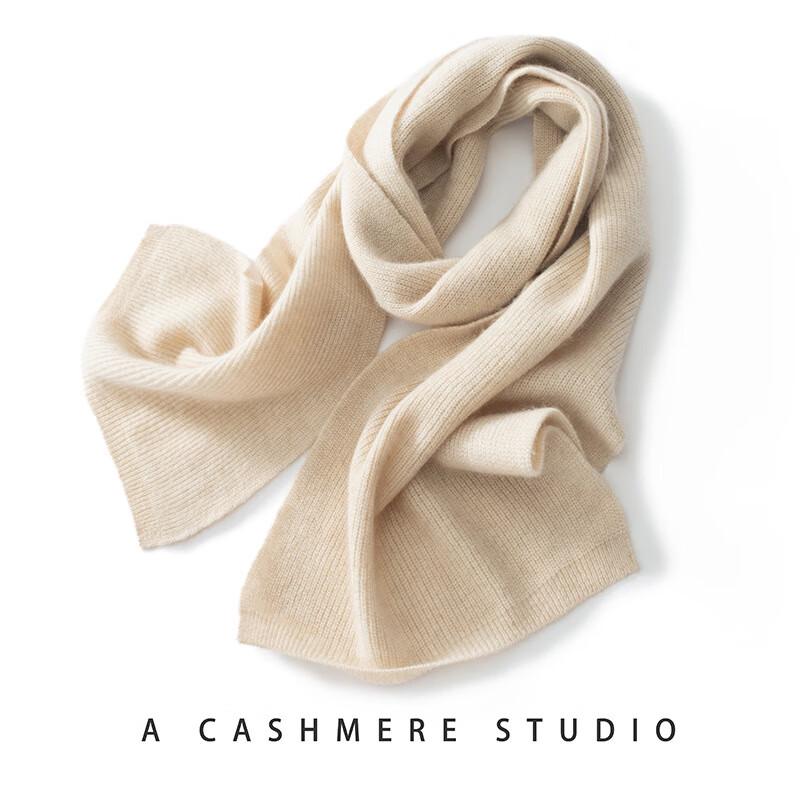 Женский утепленный вязаный кашемировый шарф Longchan