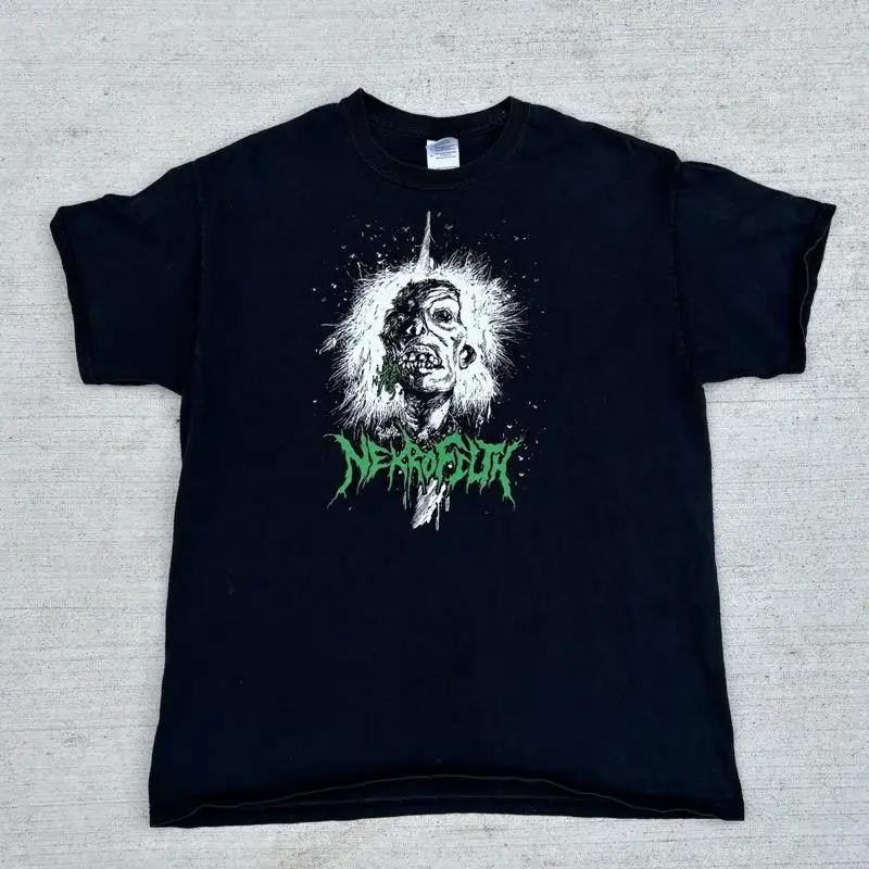 YK Nekrofilth Lot Nun Slaughter Midnight Municipal Waste Toxic HolocausT T Shirt