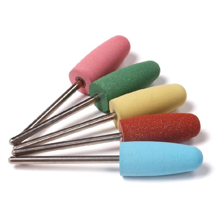 5pcs Nail Grooming Silicone Tips Nail Drill Bit Provide Comprehensive Care For Professional And Personal Manicures
