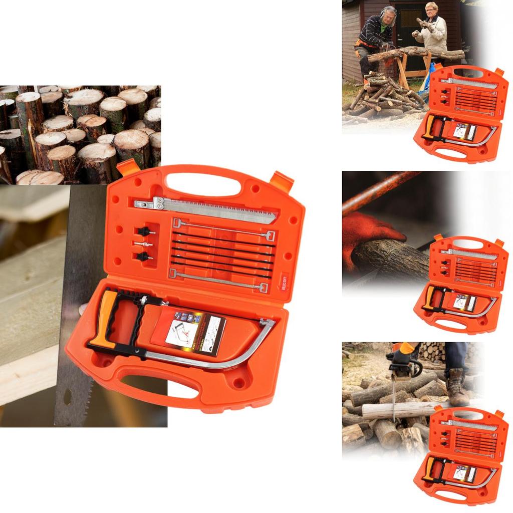 Multifunctional Mini Magic Saw Versatile Woodworking Tool Kit With Durable 65mn Blades