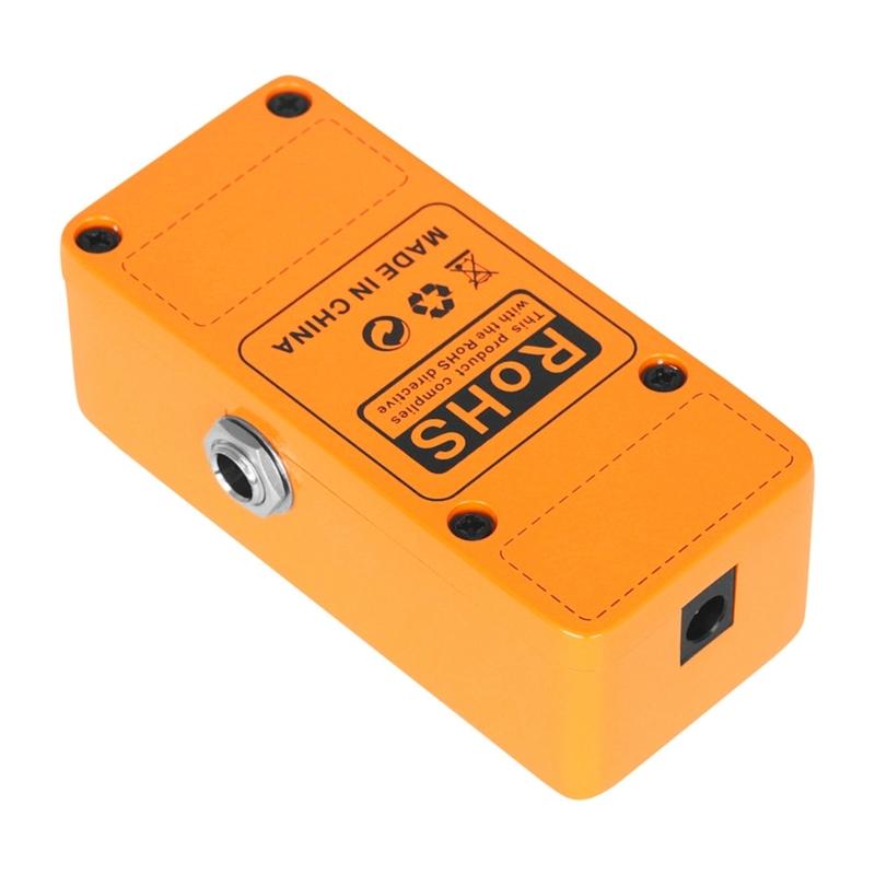 Aluminum Alloy Overdrive Effects Pedal Featuring Sound and User Friendly Interface Musical Instrument Accessories