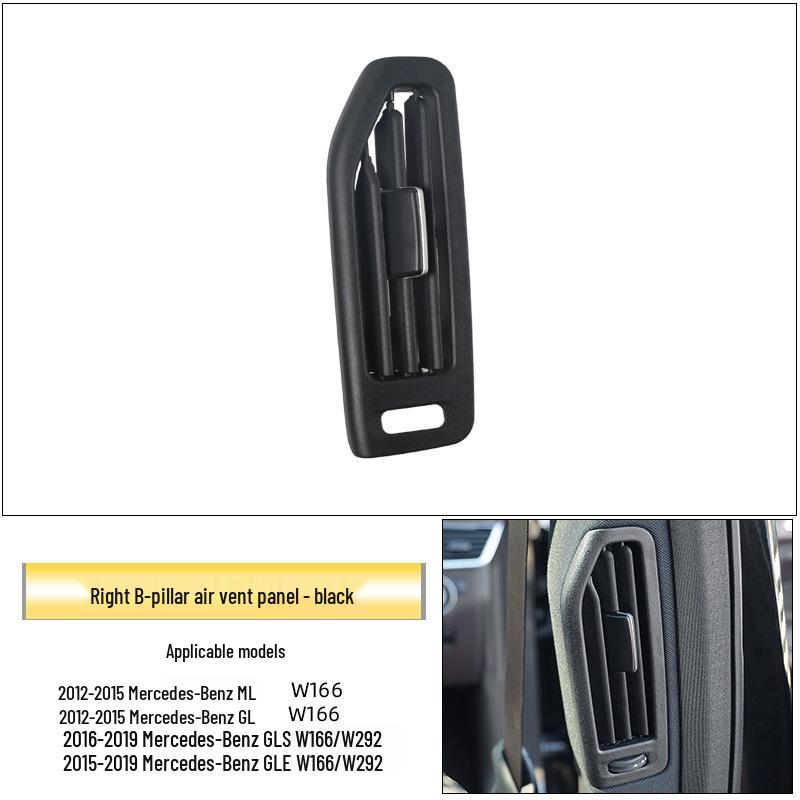 Mercedes-Benz ML/GL/GLE300/GLS350 W166 Kryt mřížky ventilace klimatizace na B-sloupku střechy
