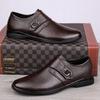Loafers Round Toe Soft Man Casual Shoe Leather Retro Summer Sale Designer High Quality Common Adults Shoes for Men Black