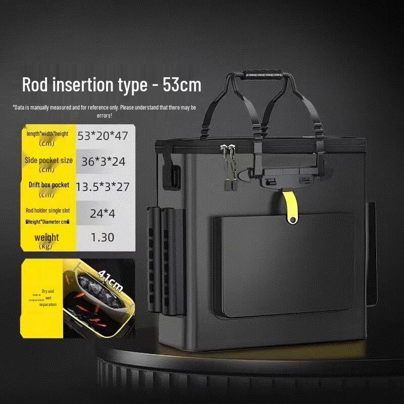 Foldable EVA Live Fishing Bucket