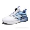 Men's shoes autumn breathable sports running shoes soft sole shock absorption rotating button new outdoor casual shoes trendy shoes