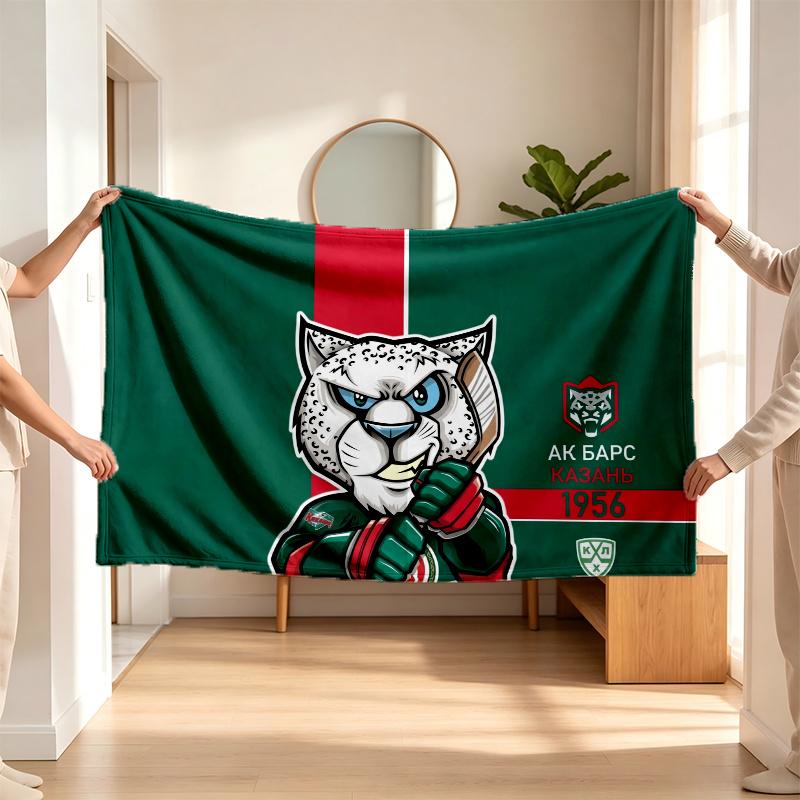Ak Bars Kazan (14) Flanelinis pledas – švelnus akcentas miegamajam ir svetainei bei jaukia namų dovana