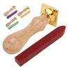 Wax Seal Exquisite Pattern Removable  Widely Application Wax Stamp Kit for Sealing Decoration