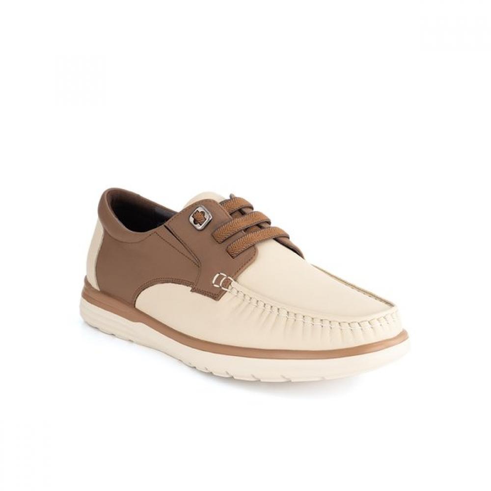 Tandy Men S caSual Boat ShoeS Q26021 Beige 245