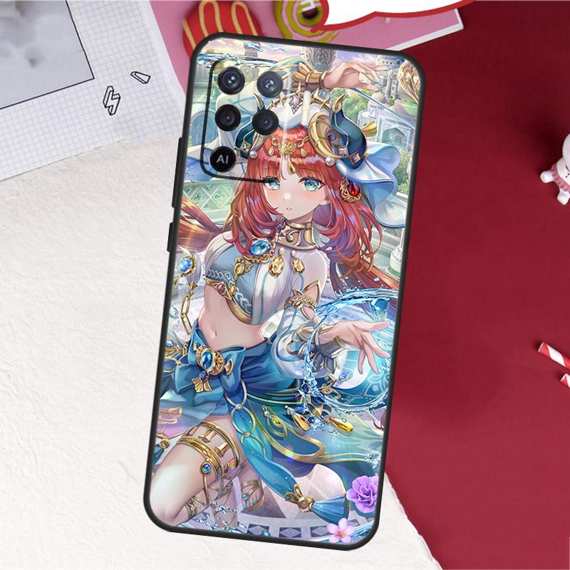 Genshin Impact Nilou Case For Oppo A5 Pro A15 A17 A57 A77 A60 A80 A40 A18 A38 A58 A78 A98 A96 A76 A16 A94 A74 A54