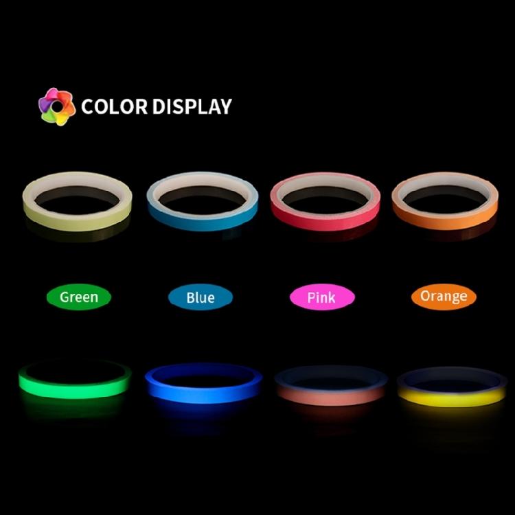 Nastro Autoadesivo per Canna da Pesca Nastro Luminoso Nastro Fluorescente Accessorio da Pesca