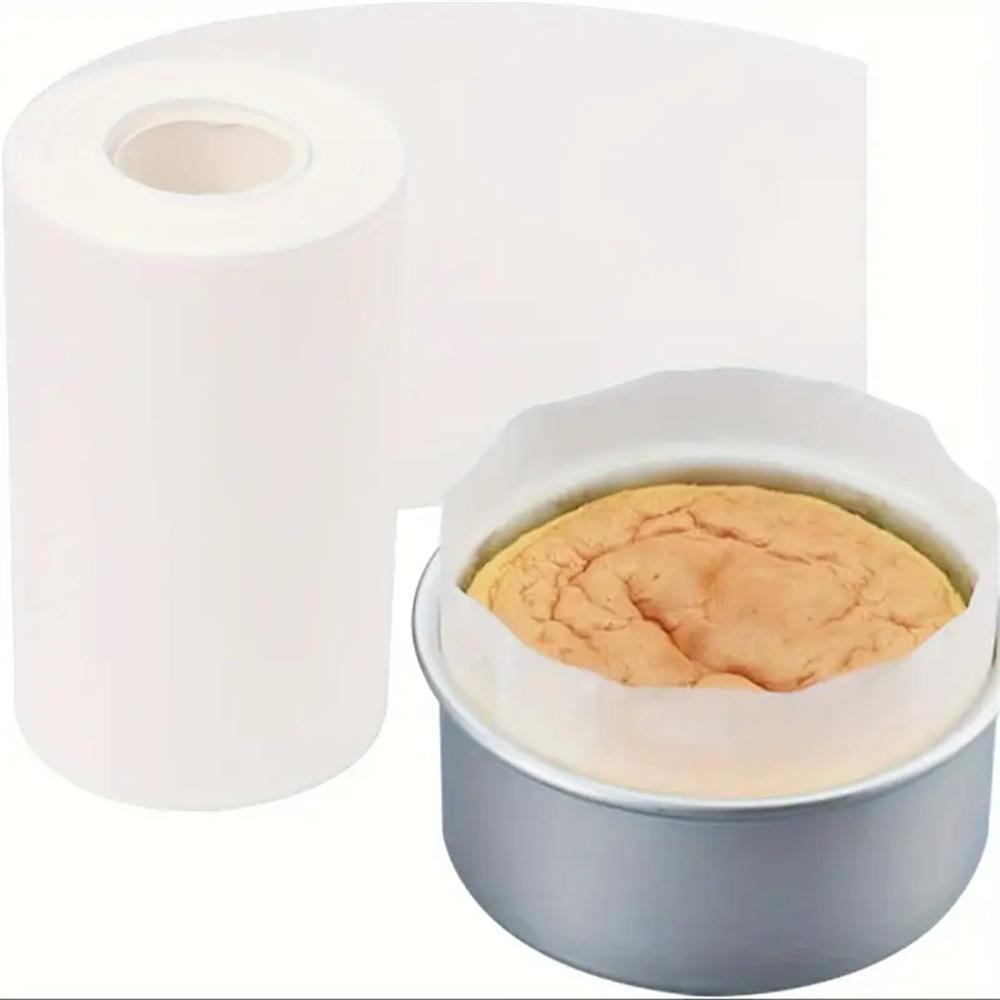 3.9x787'' Cake Mold Edge Paper Nonstick Surround Mould Rim Paper Parchment Oven-Safe Bakery Collar Roll For Kitchen Baking Tools