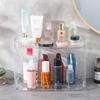 1pc Versatile  Cosmetic Organizer - Transparent, Multi-Layer Storage For Makeup & Skincare, Perfect For Bathroom & Bedroom