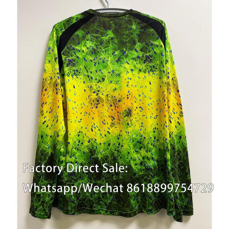 HUK Fishing Shirts Clothes Sun-proof Quick-drying Long-sleeved Round-neck Men's Women's