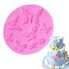 Cake Decoration Molds Kitchen Baking Oval Shape Butterfly Pattern Fondant Chocolate Candy Silicone DIY Molds Kitchen Accessories