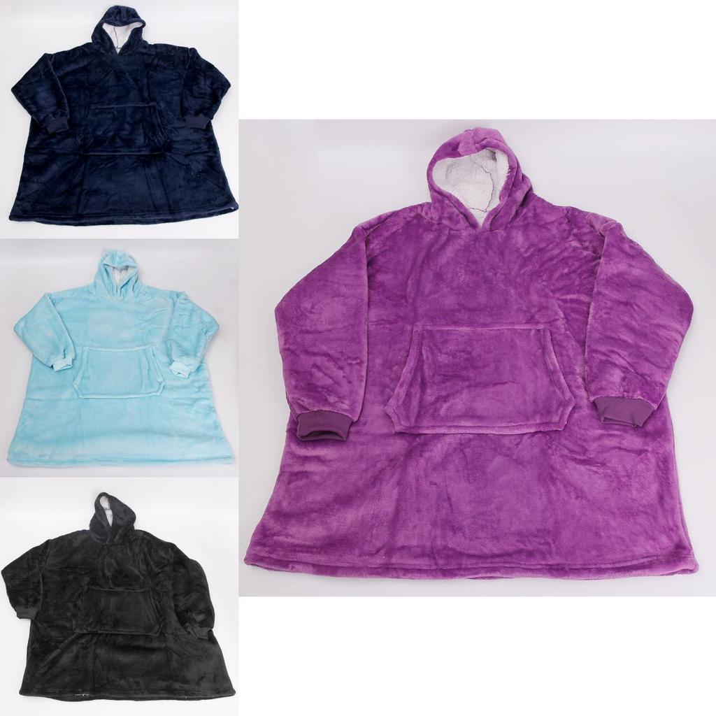 Presente Perfeito Para Qualquer Ocasião Manta Moletom Gigante Vestível