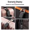 TSA 4 Digit Combination Lock Anti-theft Security Tool Suitcase Luggage Coded Lock Zinc Alloy Wire Rope Padlock for Travel