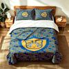 Tigres UANL (14) 3pc set suitable for master bedrooms soft and comfortable an ideal gift for family and friends Includes one duvet cover and two pillo