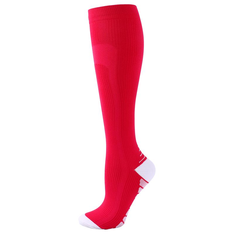 1/3 Pairs Compression Socks Knee High 20-30 Mmhg Fit Medical Edema Diabetes Varicose Veins Running Marathon Sports Socks