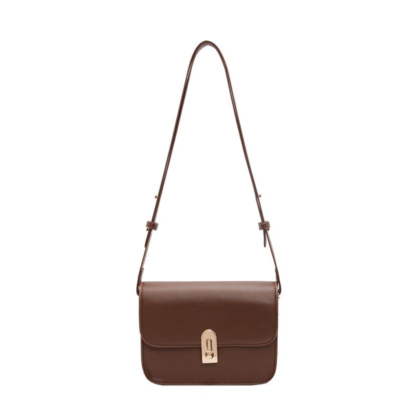 Trendy Retro Small Square Crossbody Bag For Women Made Of Premium Pu Material