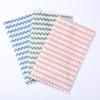 20Pcs Kitchen Wipes Coral Velvet Wave Design Wipes Microfibre Thickened Absorbent Wipes Household Cleaning Cloth Set