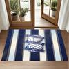 Birmingham City Design Crystal Velvet Rug Soft Decorative Mat for Bedroom Entrance