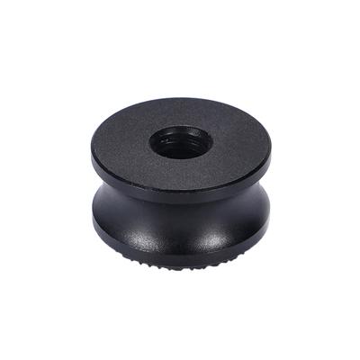 Adaptor filetat de 3/8 inch mamă la 1/4 inch masculin Adaptator de montare pe monopied Trepied