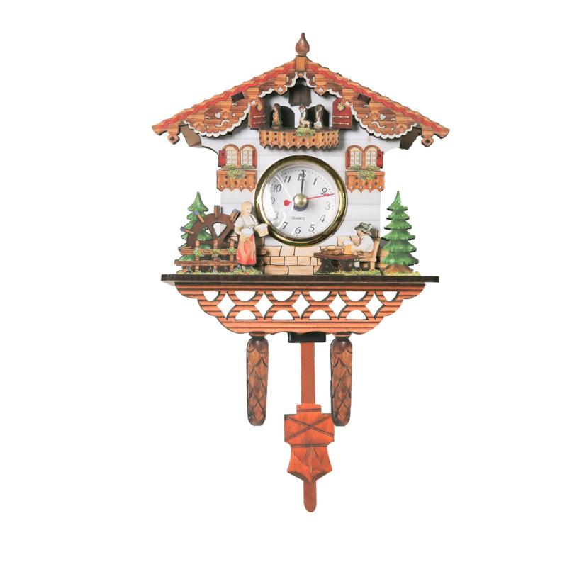 Kuckucksuhr, Holzwanduhr, Heimdekoration, Quarzuhr, Heimdekoration