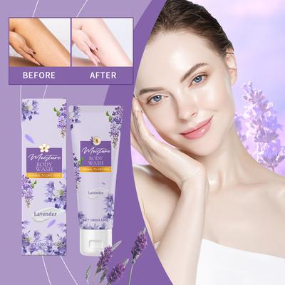 Lavender Moisturizing Shower Gel Lavender Serum Cleans The Skin Moisturizing Shower Gel
