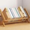 Bambusholz Buchregal Schnellmontage Dokumentenorganisator Zeitschriftenständer Schreibwaren