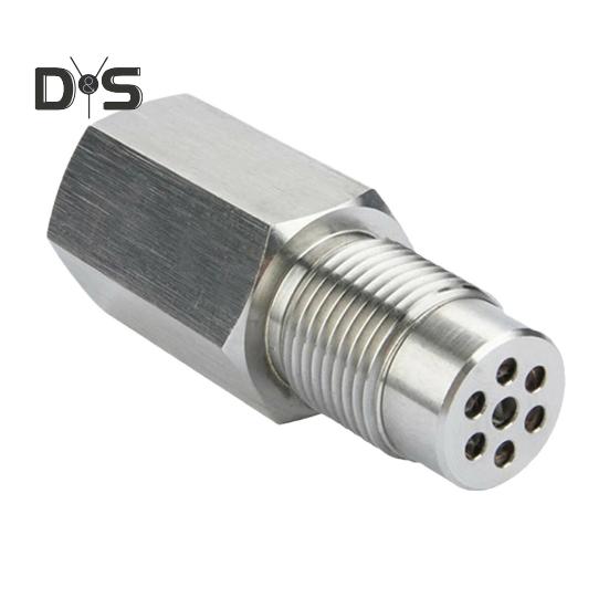 

Универсальный мини-каталитический нейтрализатор, устойчивый к коррозии, простая установка, разъем датчика, автомобильные запчасти серебряный