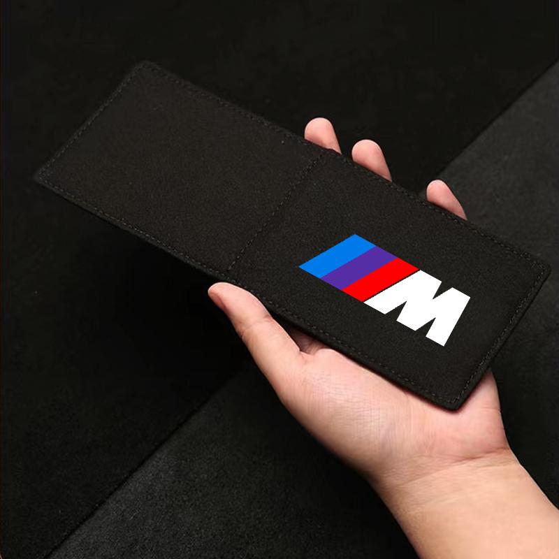 PU Odos Kredito Kortelių Dėklas Automobilio Vairavimo Dokumentų Apsauginis Dėklas BMW M E34 E36 E60 E90 E46 E39 E70 F10 F20 F30 X5 X6 X1 M3 M5 M6 E71 F01 F02 F87