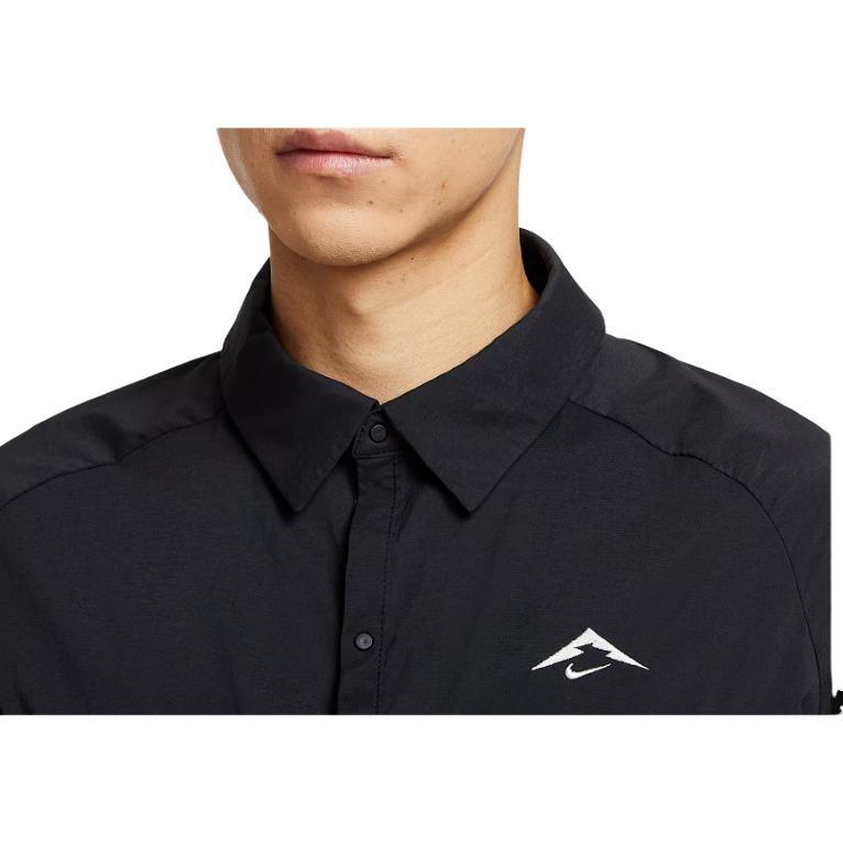Nike Clothing Shirts Men's Black Moderate HV2165-010