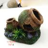 Résine Bois Coulé Mousse Aquarium Décoration de Paysage Ornements Flocage Trou d'Échappement Simulation Bois Mort Arbre Diamant