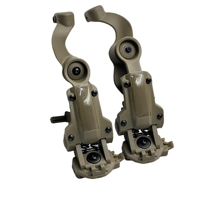 NEW Tactical Headphone Mount EARMOR M32 Rail Mount Bracket Quick Helmet Rail Mount Adapter Suspension Headphone Mount