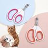 Ins Pet Stainless Steel Nail Clipper Dog and Cat Small Animal Nail Clippers for Cats