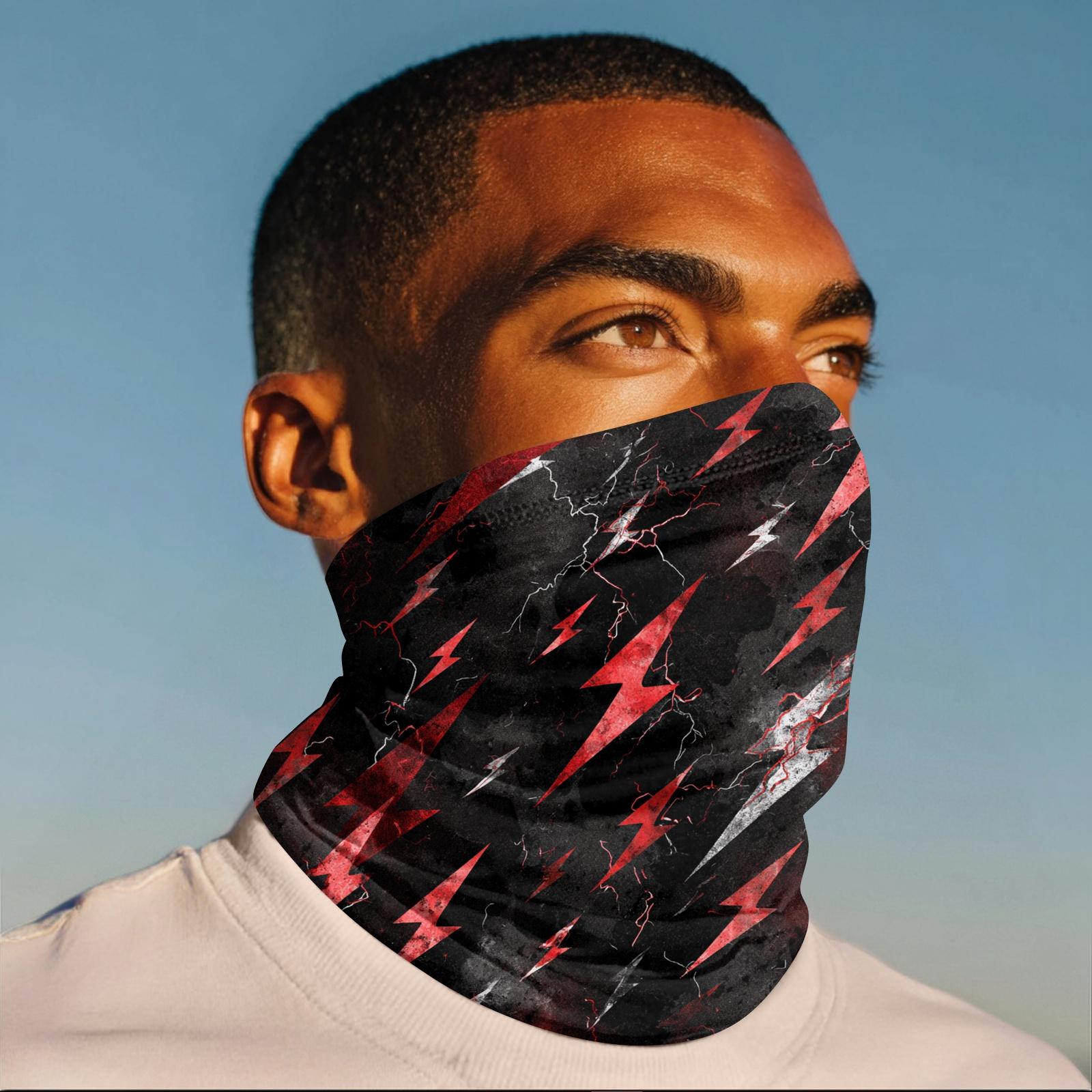 

Utdoor Sun Visor Cycling Mask Anti-ultraviolet Headscarf Sunscreen Neck Scarf One Size винний