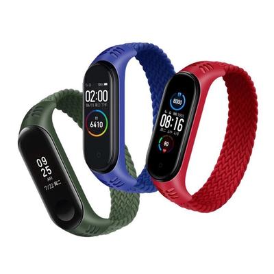 Austauschbares Armband für Xiaomi Mi Band5 4 3, Nylonband, Handgelenk-Sportarmband für Mi Band 4, Miband 4 3, Band4, Smart Watch Strap