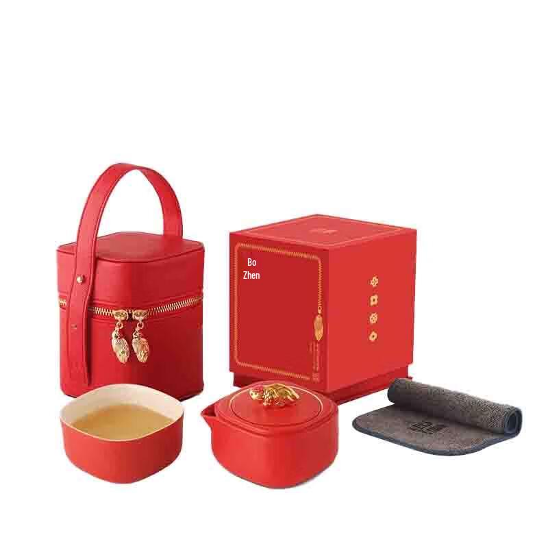 Pertouch Little Giant Egg Portable Travel Tea Set