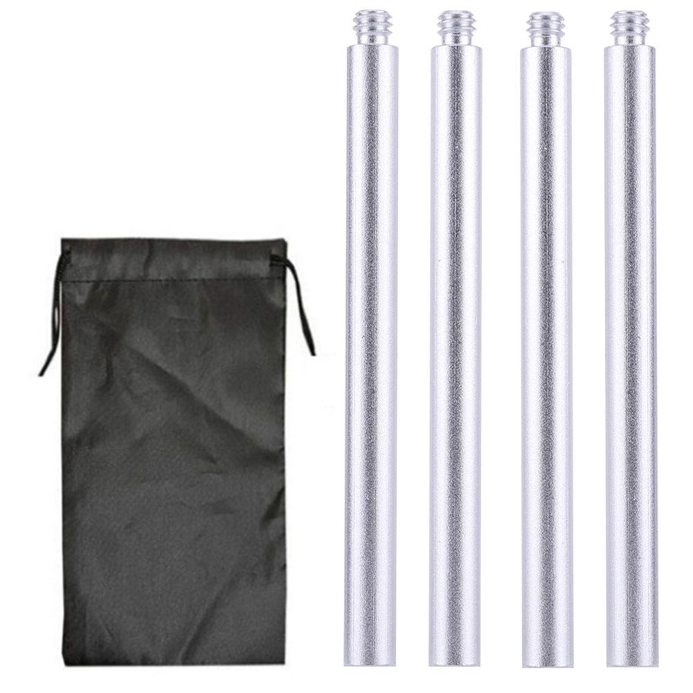 Aluminum Alloy Light Frame Extension Rod Camping Tabletop Light Stand Portable Picnic Light Pole for Camping Fishing Picnic BBQ