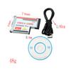 54mm Express Card Expresscard To 2 Ports USB 3.0 Adapter For Laptop NEC Chipest