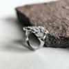 Silver Ring with Cubic Zirconia, Product Weight 5.91 G (2192039)