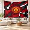 Ταπετσαρία Τοίχου Manchester United, Κρεμαστό Τοίχου από Μαλακό Ύφασμα, Διακοσμητικό Φόντο Για Υπνοδωμάτιο Σπίτι Τέχνη Τοίχου