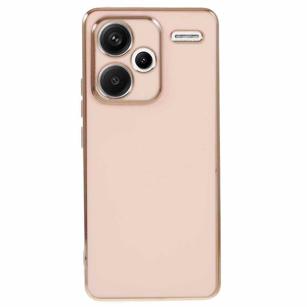 For Xiaomi Redmi Note 13 Pro+ 5G Case Glossy TPU Phone Cover 6D Electroplating Drop Impact