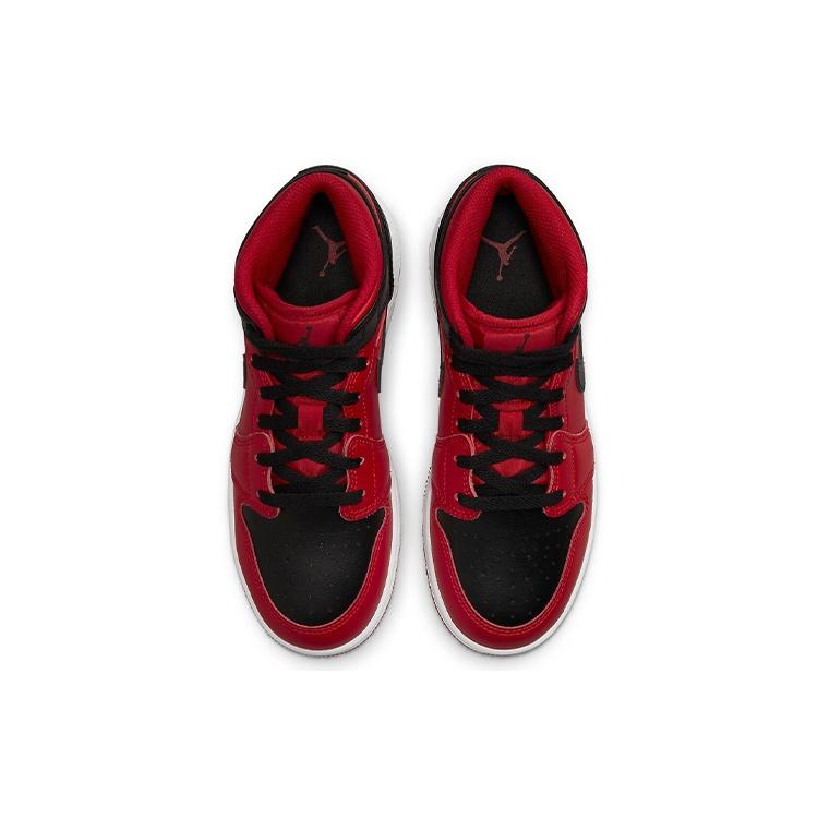 Air Jordan 1 Mid 'Reverse Bred' Men's 554724-660