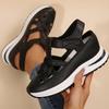 Women's Fashion Sandals, Comfortable, Solid Color, Open-toe, Artificial PU Upper/Lining/Insole, Multifunctional Beach Loafers